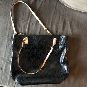 Large Black Michael Kors Tote Bag